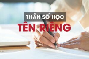 Ý nghĩa số tên riêng trong thần số học